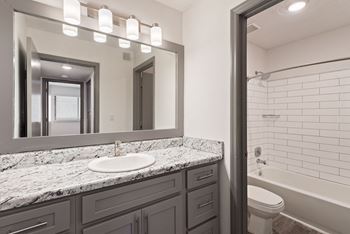 Renovated bedroom located 
